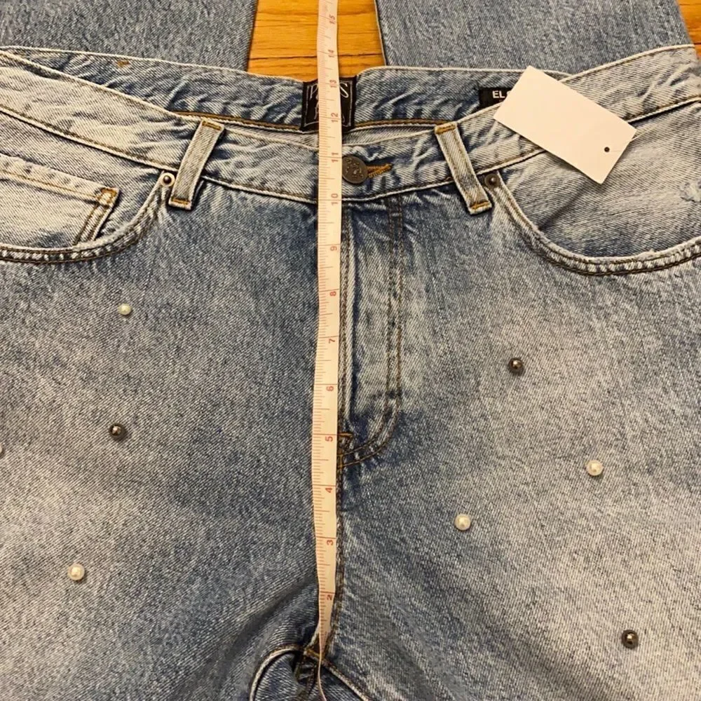 ‎PRPS El Camino Tapered Boyfriend Jeans with Pearl